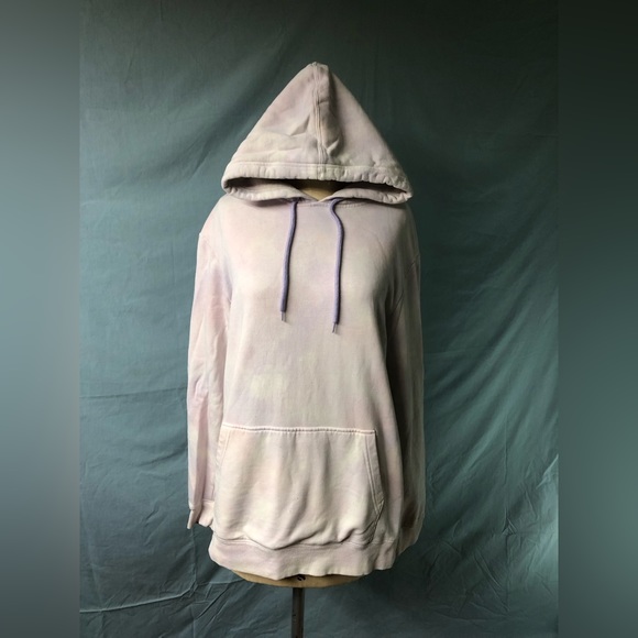 Urban Outfitters Tie-Dye Hoodie Pink/Purple, Size Small - Picture 5 of 5